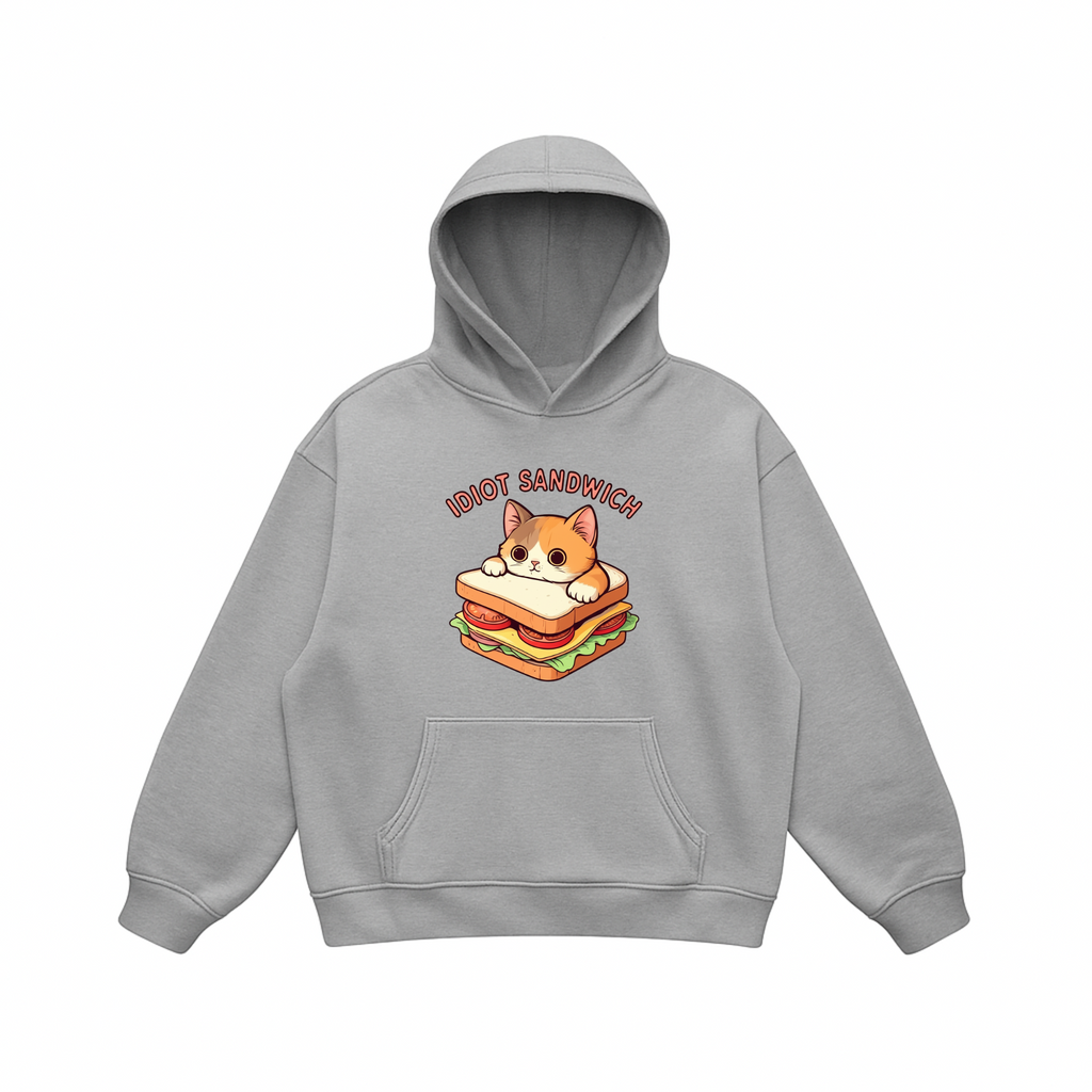 Catwich – Cute Cat in a Sandwich Hoodie