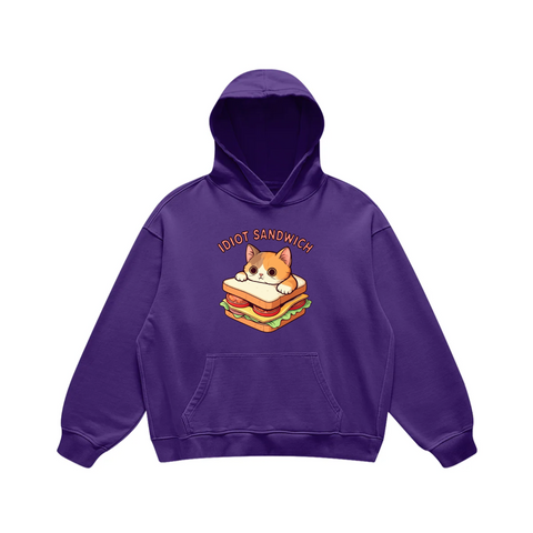 Catwich – Cute Cat in a Sandwich Hoodie