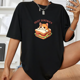 Catwich Time – Funny Sandwich Cat T-Shirt