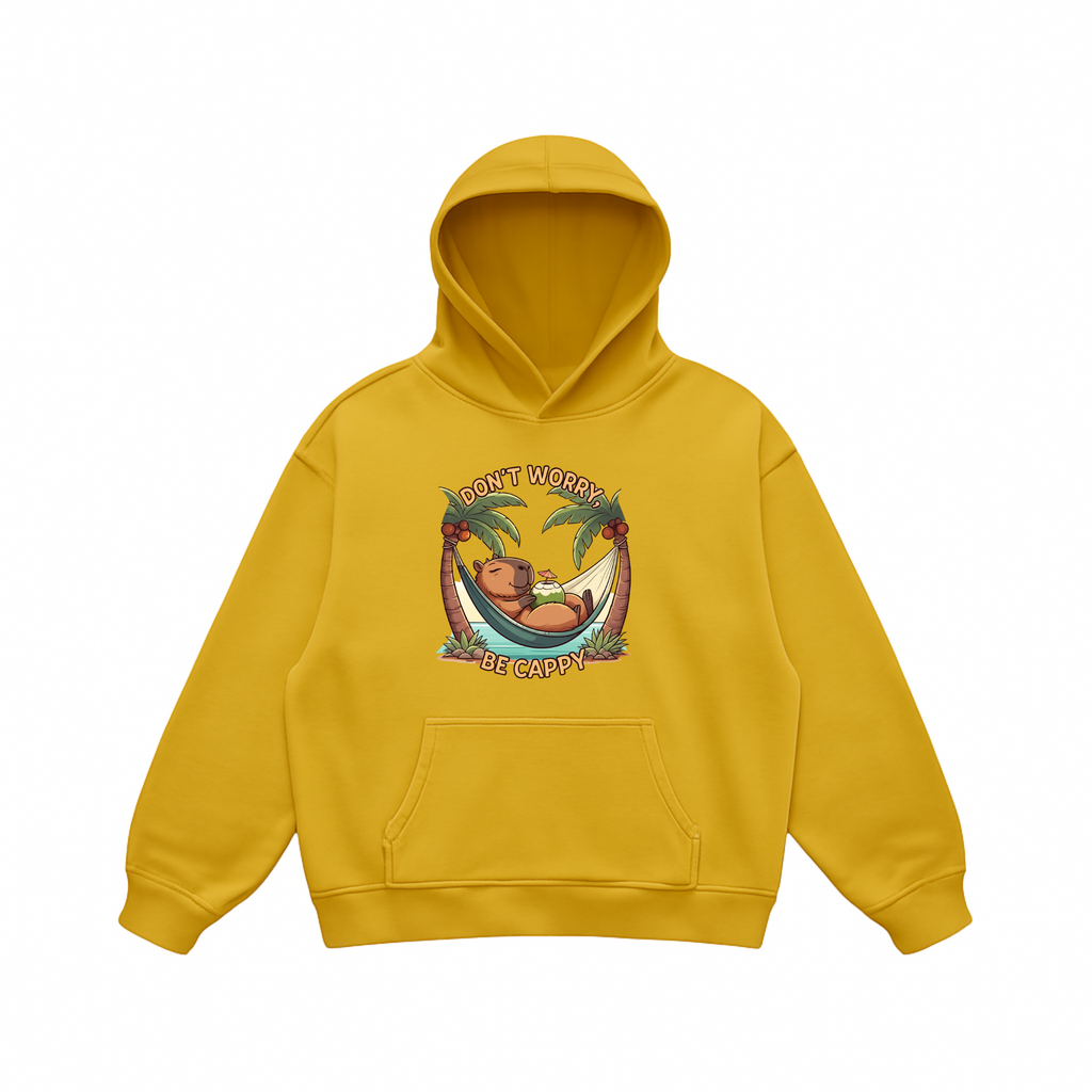 Stay Chill with Capybara – Cozy Hoodie for Animal Lovers