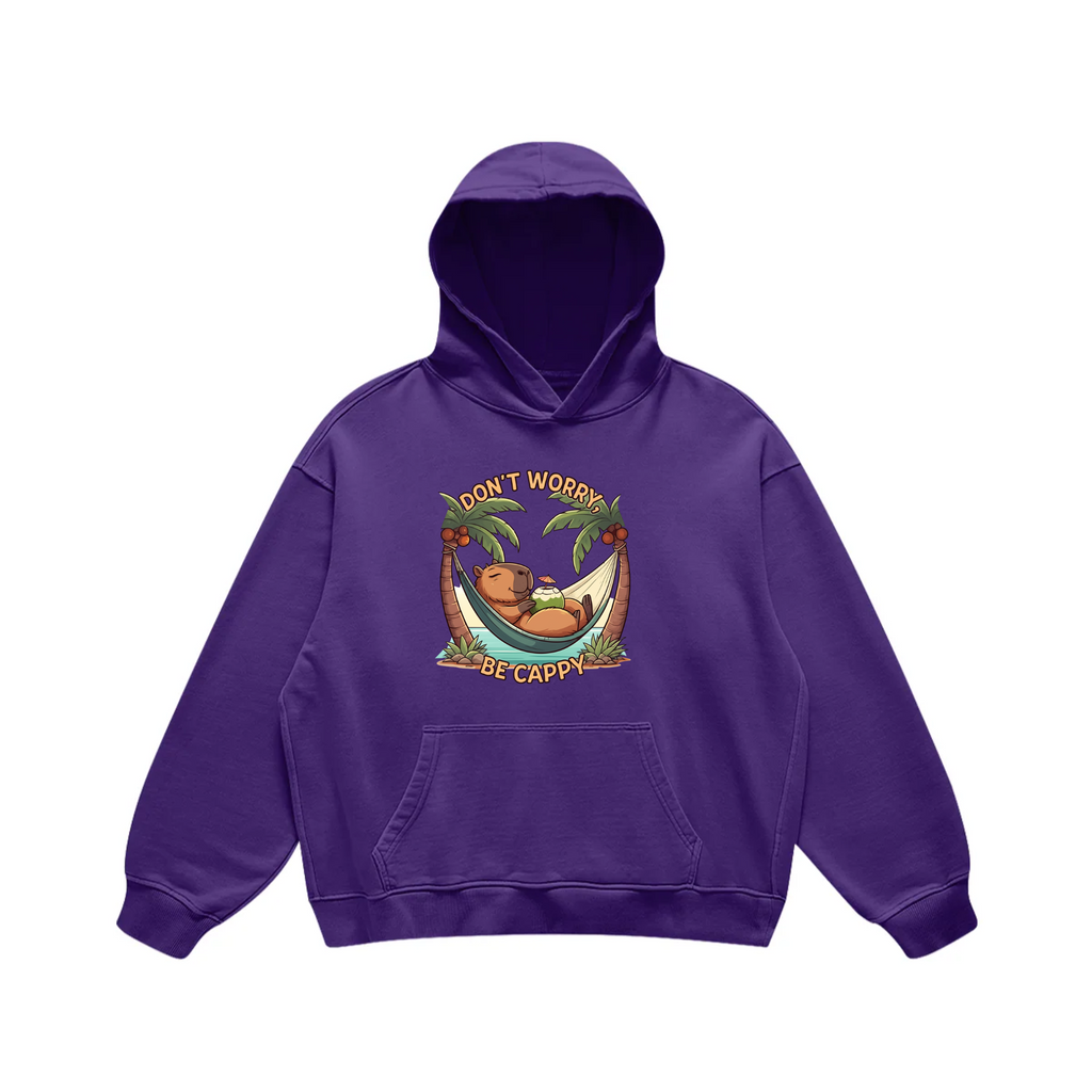 Stay Chill with Capybara – Cozy Hoodie for Animal Lovers